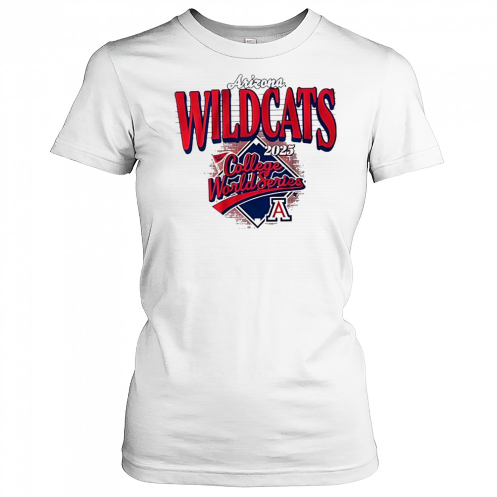 Arizona Wildcats Baseball 2025 College World Series shirt Women's T-shirt