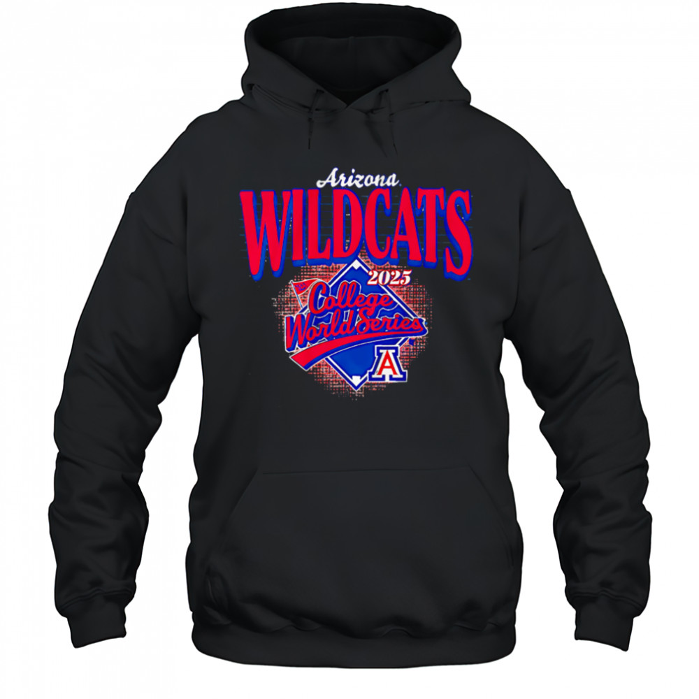 Arizona Wildcats Baseball Baseball 2025 College World Series shirt Hoodie