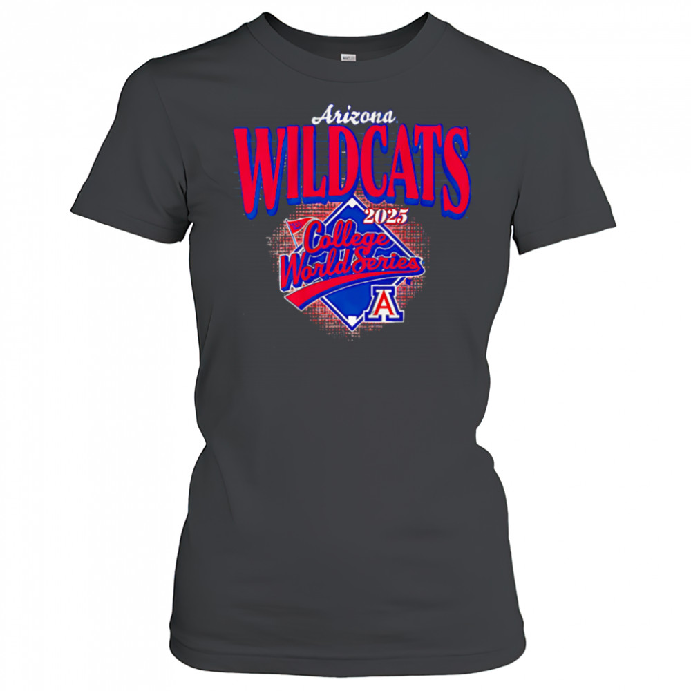 Arizona Wildcats Baseball Baseball 2025 College World Series shirt Women's T-shirt