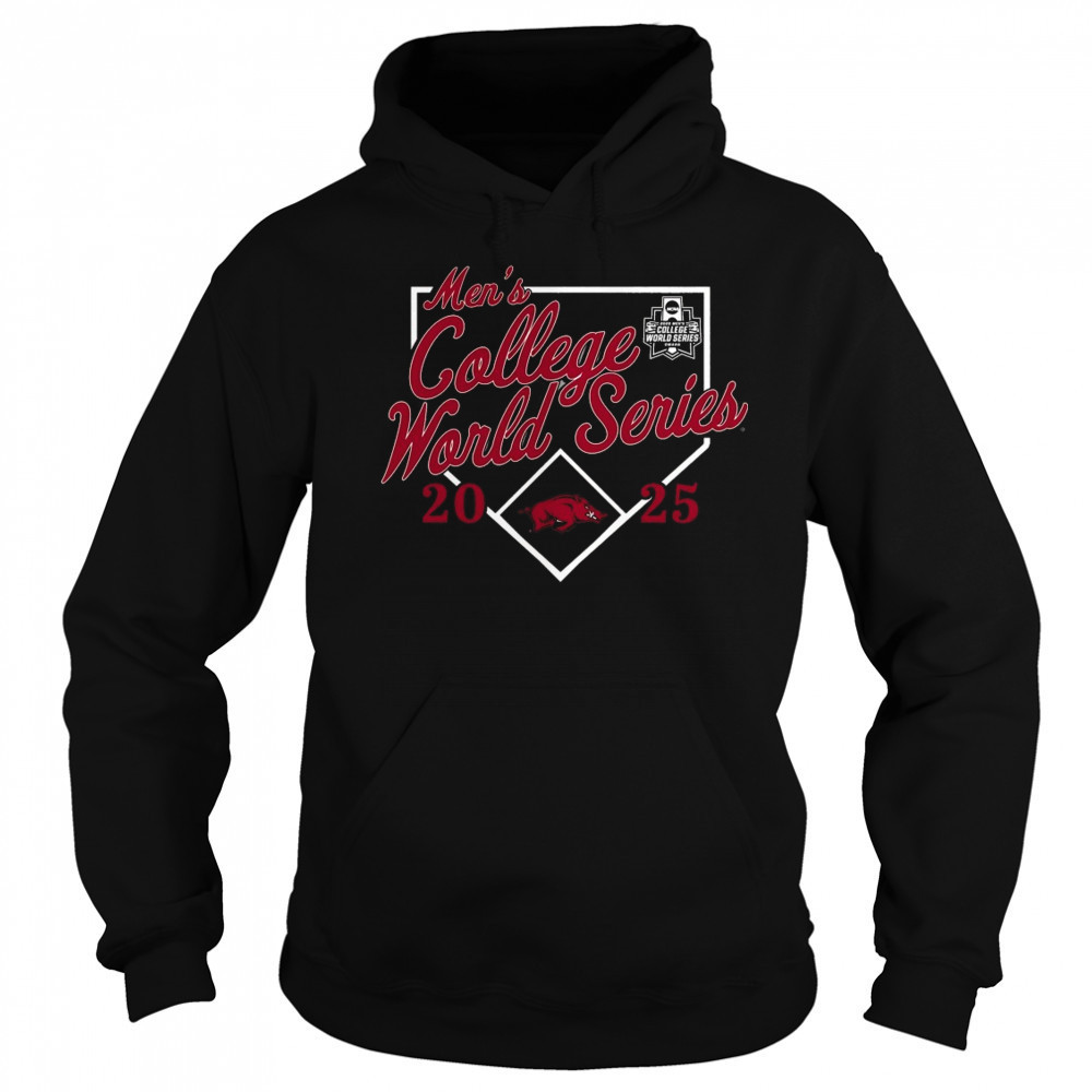 Arkansas Razorbacks 2025 NCAA Baseball Men’s College World Series Bullpen Ace Shirt Sweatshirt