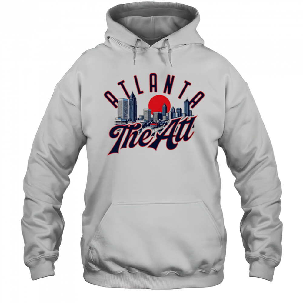 Atlanta The Stl Skyline sunset shirt Hoodie