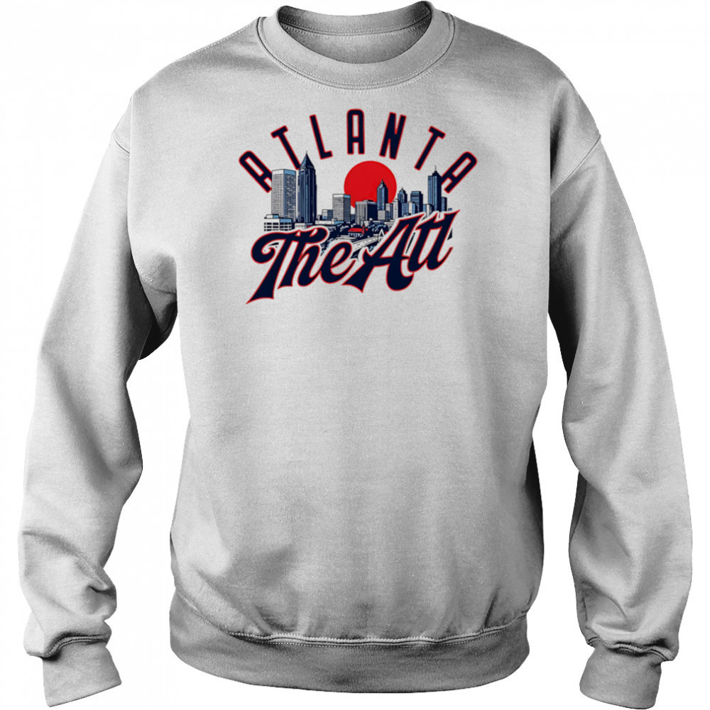 Atlanta The Stl Skyline sunset shirt Hoodie