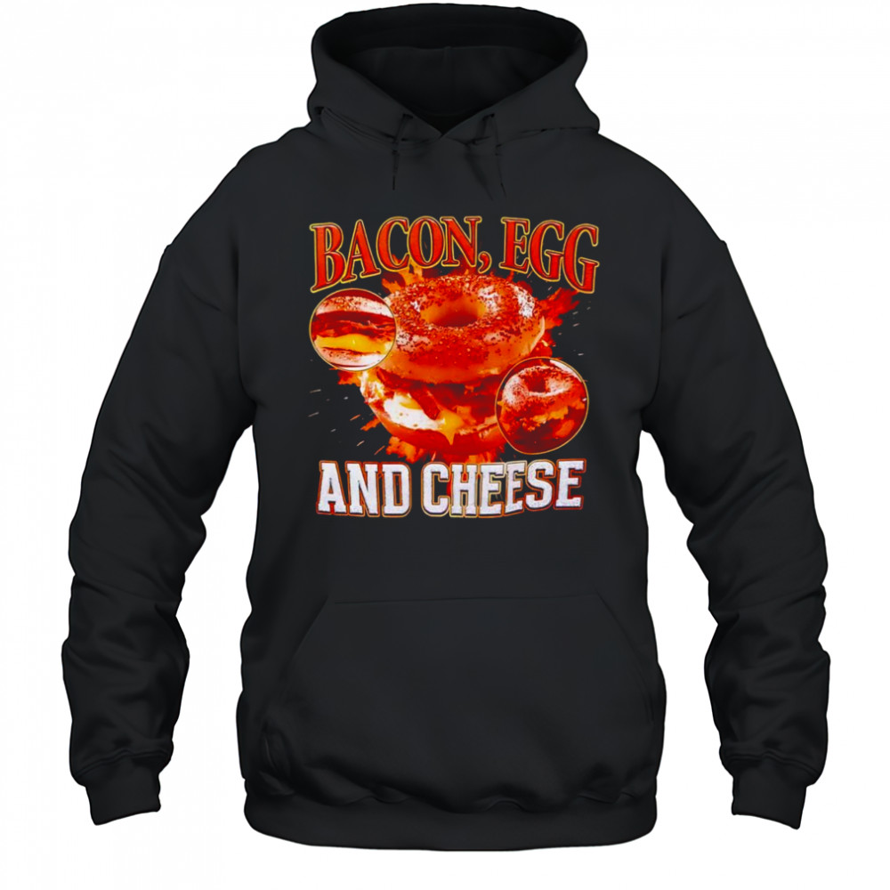 Bacon egg and cheese retro shirt Hoodie