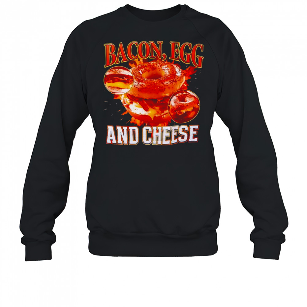 Bacon egg and cheese retro shirt Sweatshirt