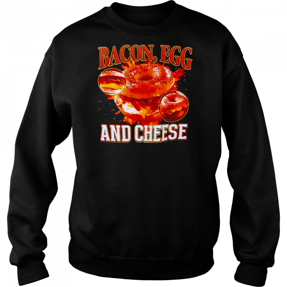 Bacon egg and cheese retro shirt Hoodie