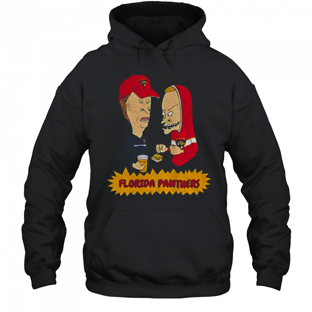 Beavis and Butt Head Florida Panthers NHL Hockey shirt Hoodie
