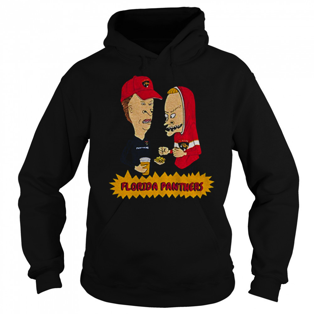 Beavis and Butt Head Florida Panthers NHL Hockey shirt Sweatshirt
