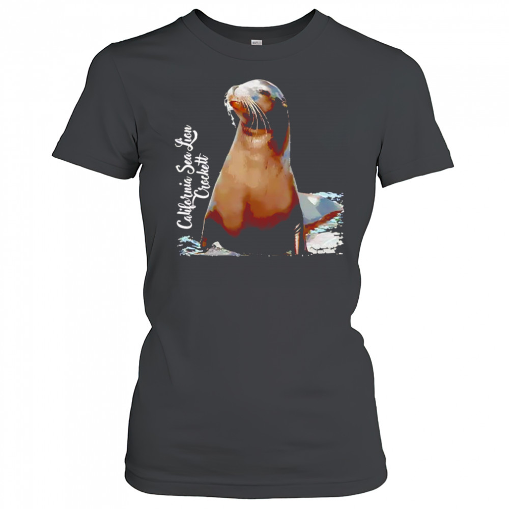 California sea lion crockett shirt Women's T-shirt