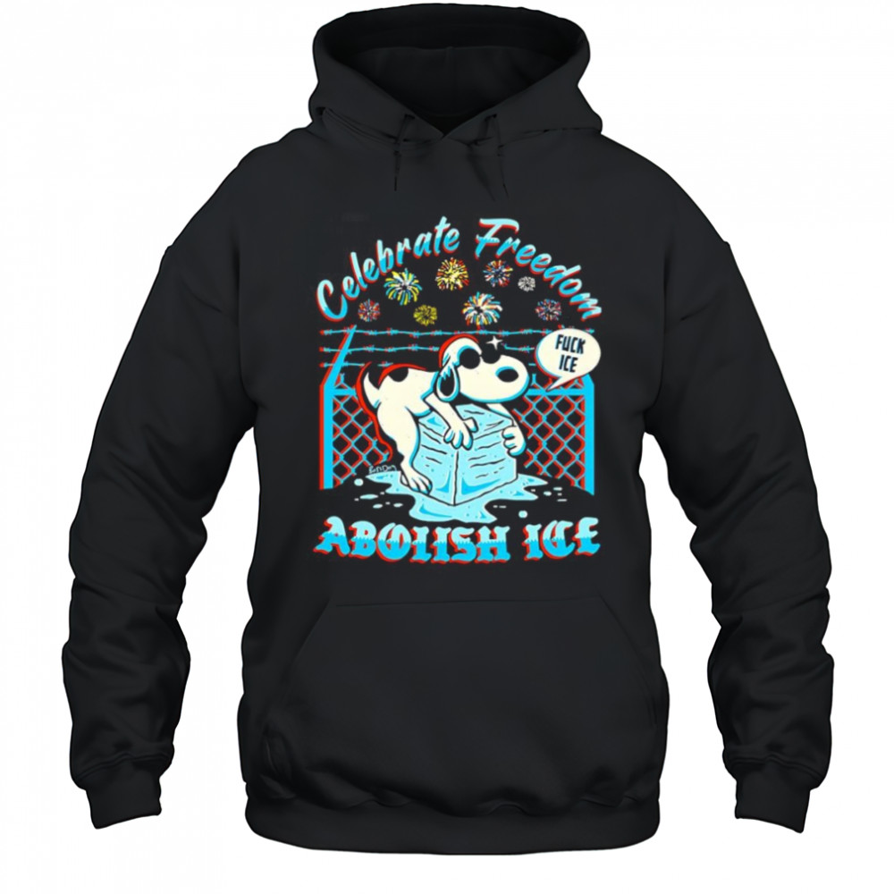 Celebrate freedom abolish ice shirt Hoodie