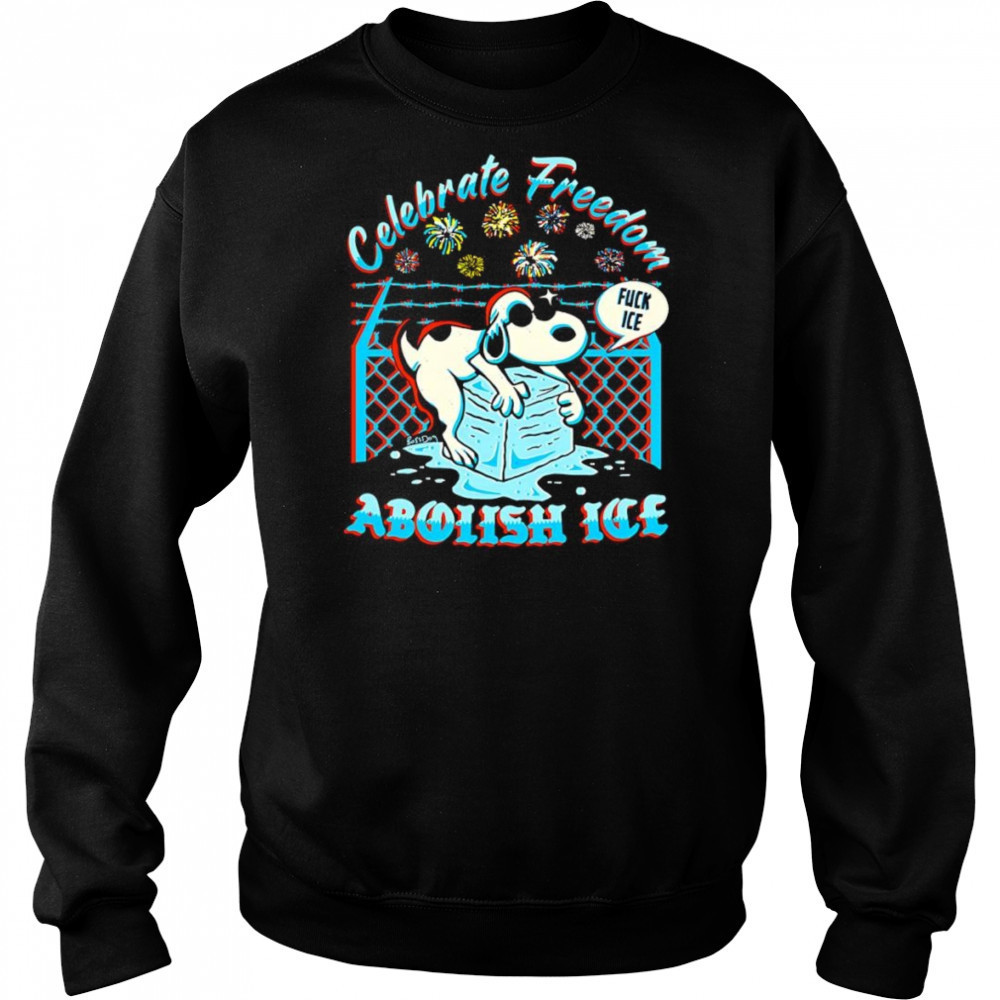 Celebrate freedom abolish ice shirt Hoodie