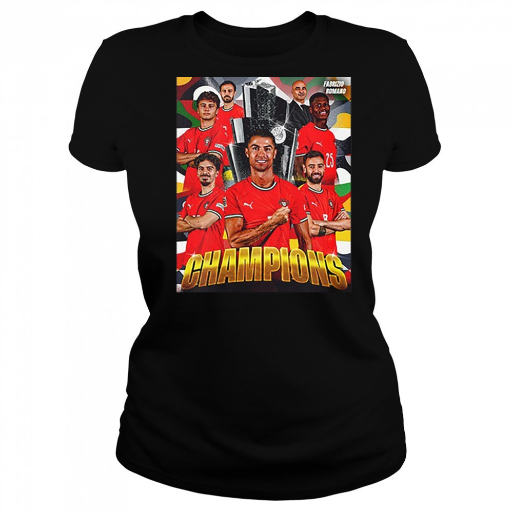 Celebrates Portugal Wins The UEFA Nations League 2025 Shirt Women's T-shirt