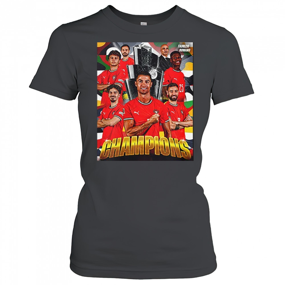 Celebrates Portugal Wins The UEFA Nations League 2025 Shirt Women's T-shirt