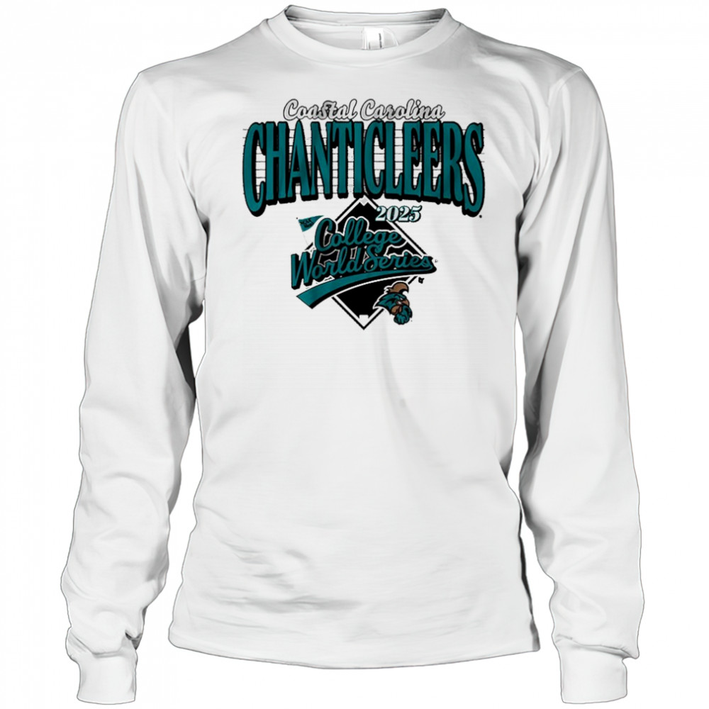 Coastal Carolina Baseball 2025 College World Series Shirt Long Sleeved