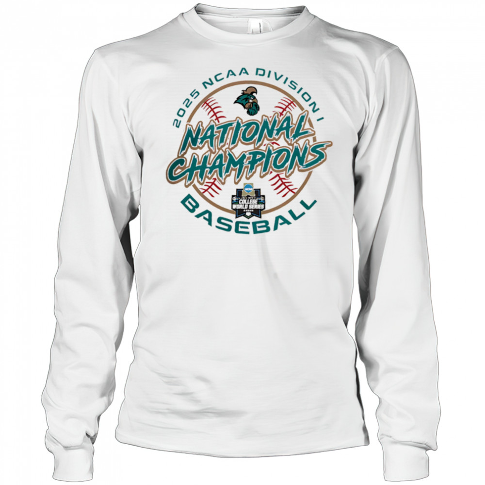 Coastal Carolina Chanticleers 2025 NCAA Division National Champions shirt Long Sleeved