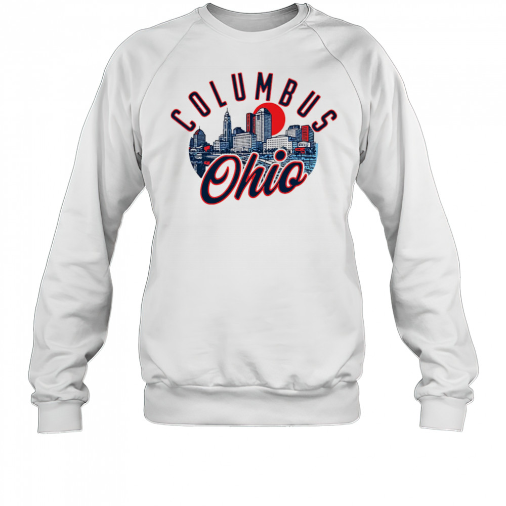 Columbus Ohio Skyline Sunset shirt Sweatshirt