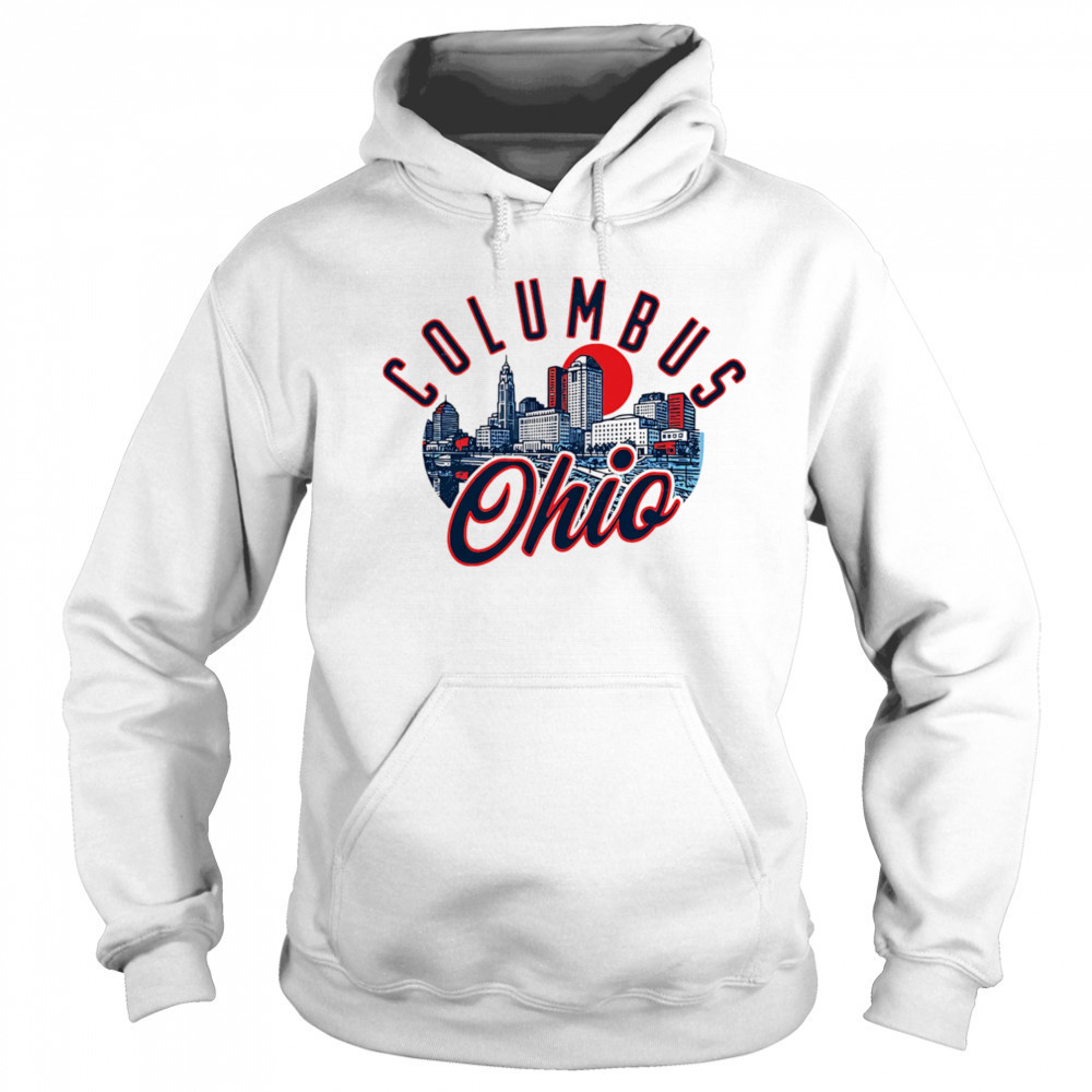 Columbus Ohio Skyline Sunset shirt Sweatshirt