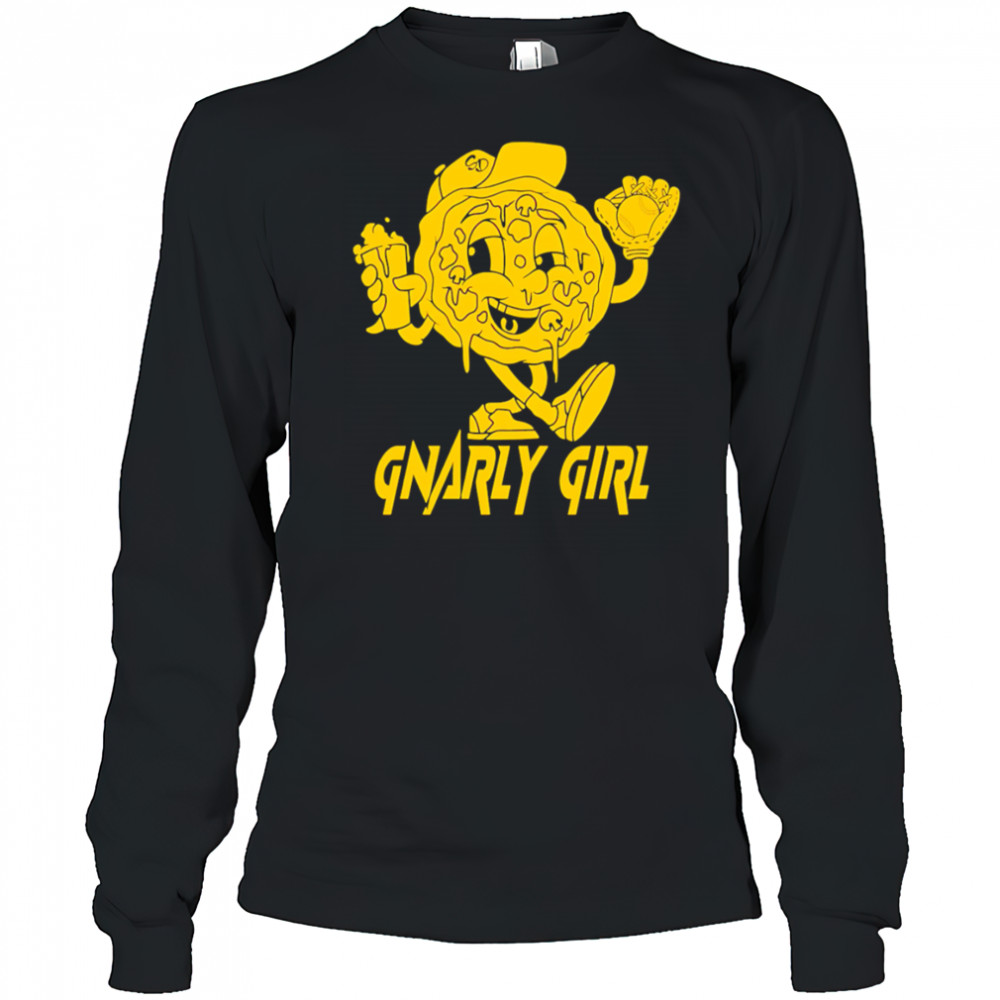 Cookie Mascot Gnarly Girl shirt Long Sleeved