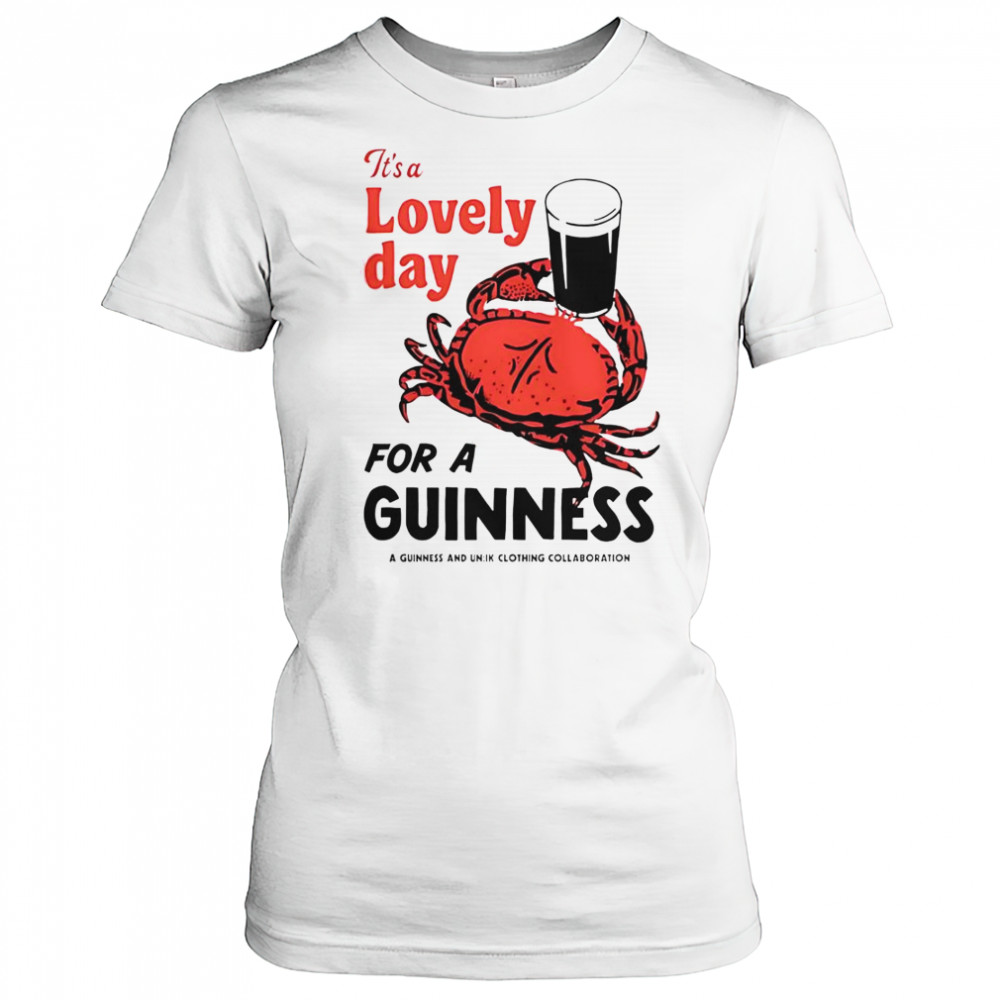 Crab It’s A Lovely Day For A Guinness T-Shirt Women's T-shirt