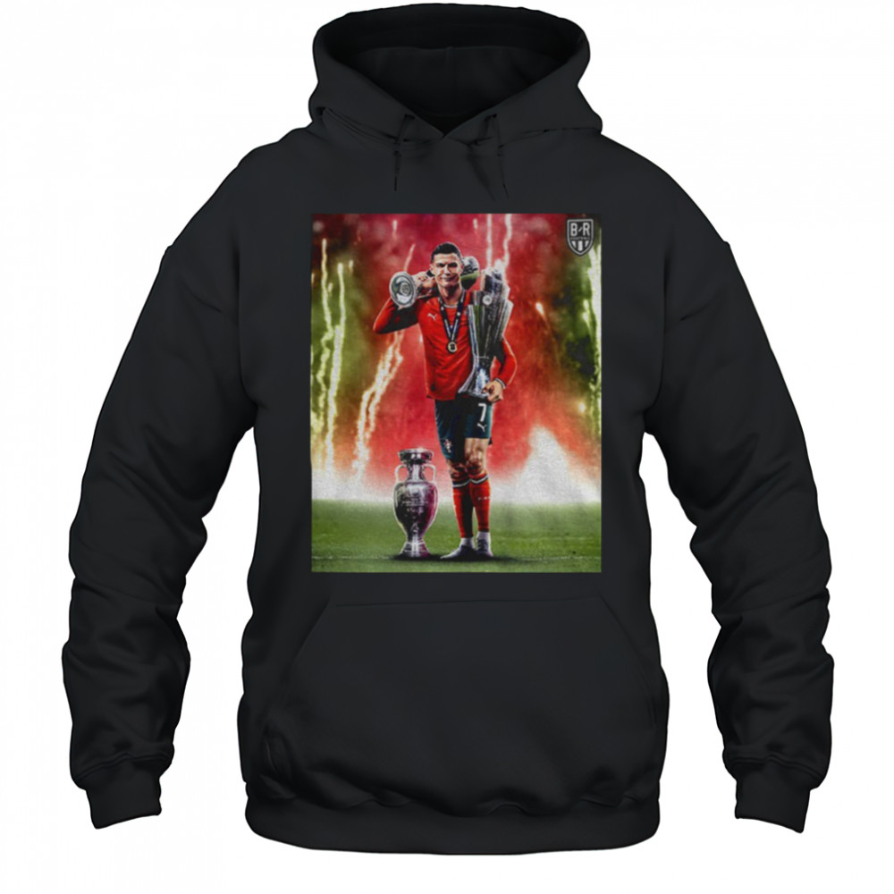 Cristiano Ronaldo Portugal Nations League Champions Trophy 2025 shirt Hoodie