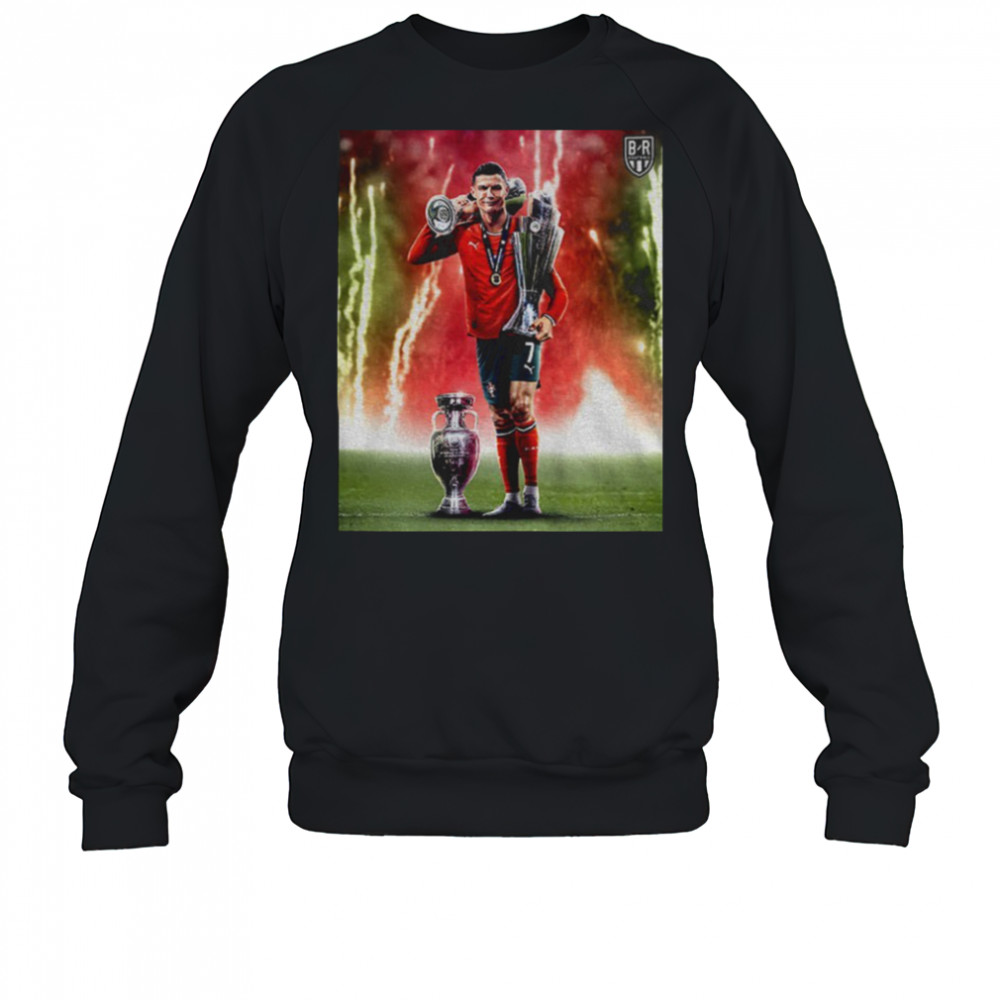 Cristiano Ronaldo Portugal Nations League Champions Trophy 2025 shirt Sweatshirt