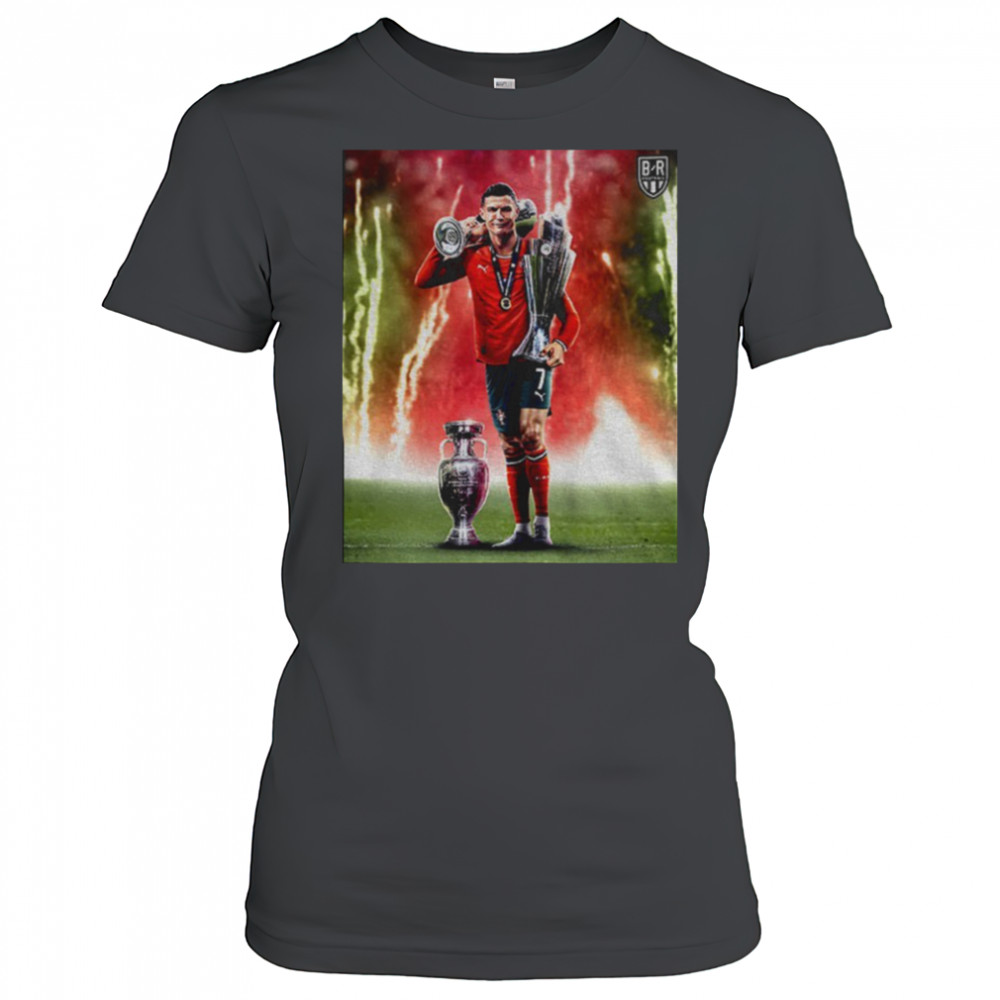 Cristiano Ronaldo Portugal Nations League Champions Trophy 2025 shirt Women's T-shirt