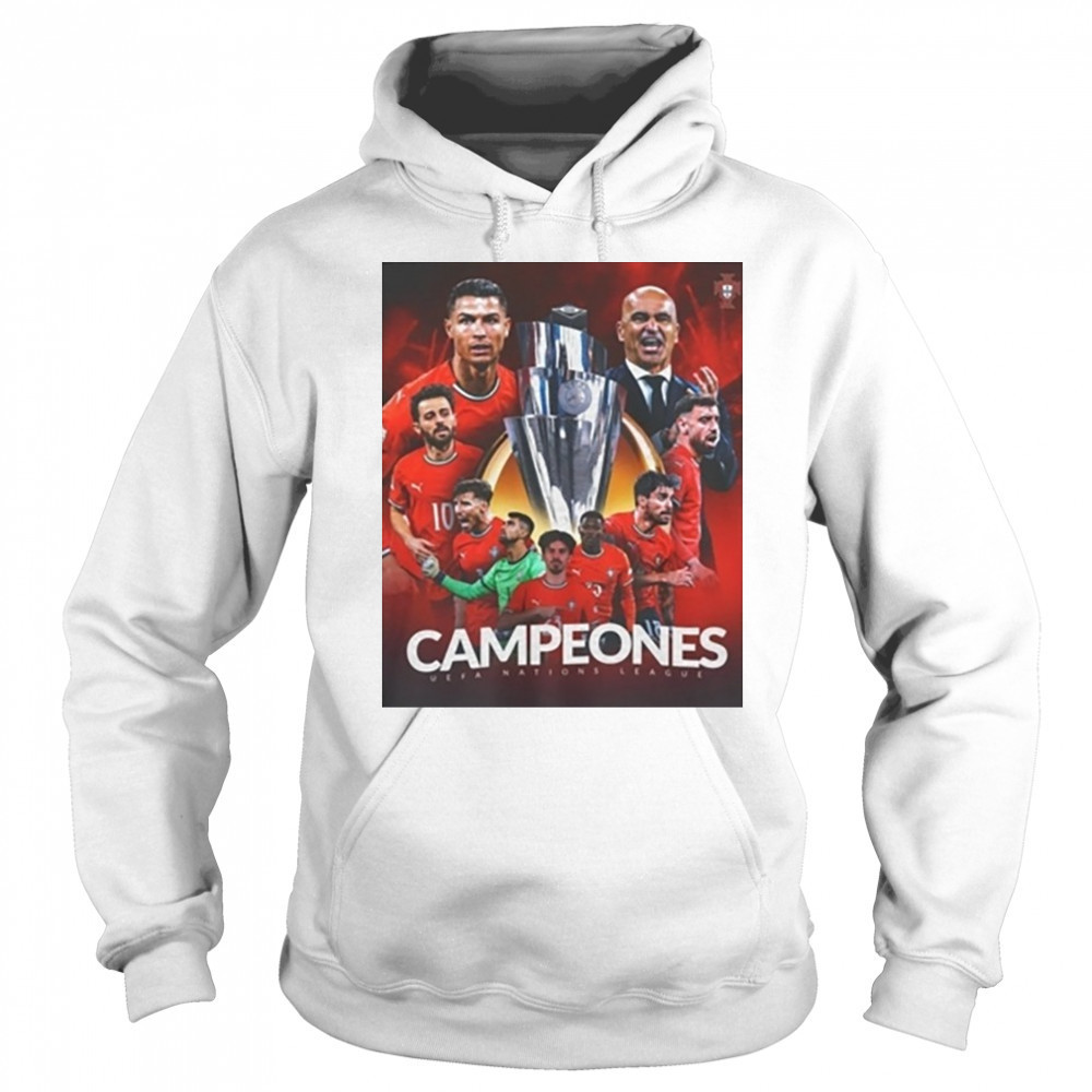 Cristiano Ronaldo Portugal Uefa Nations League 2025 Shirt Sweatshirt