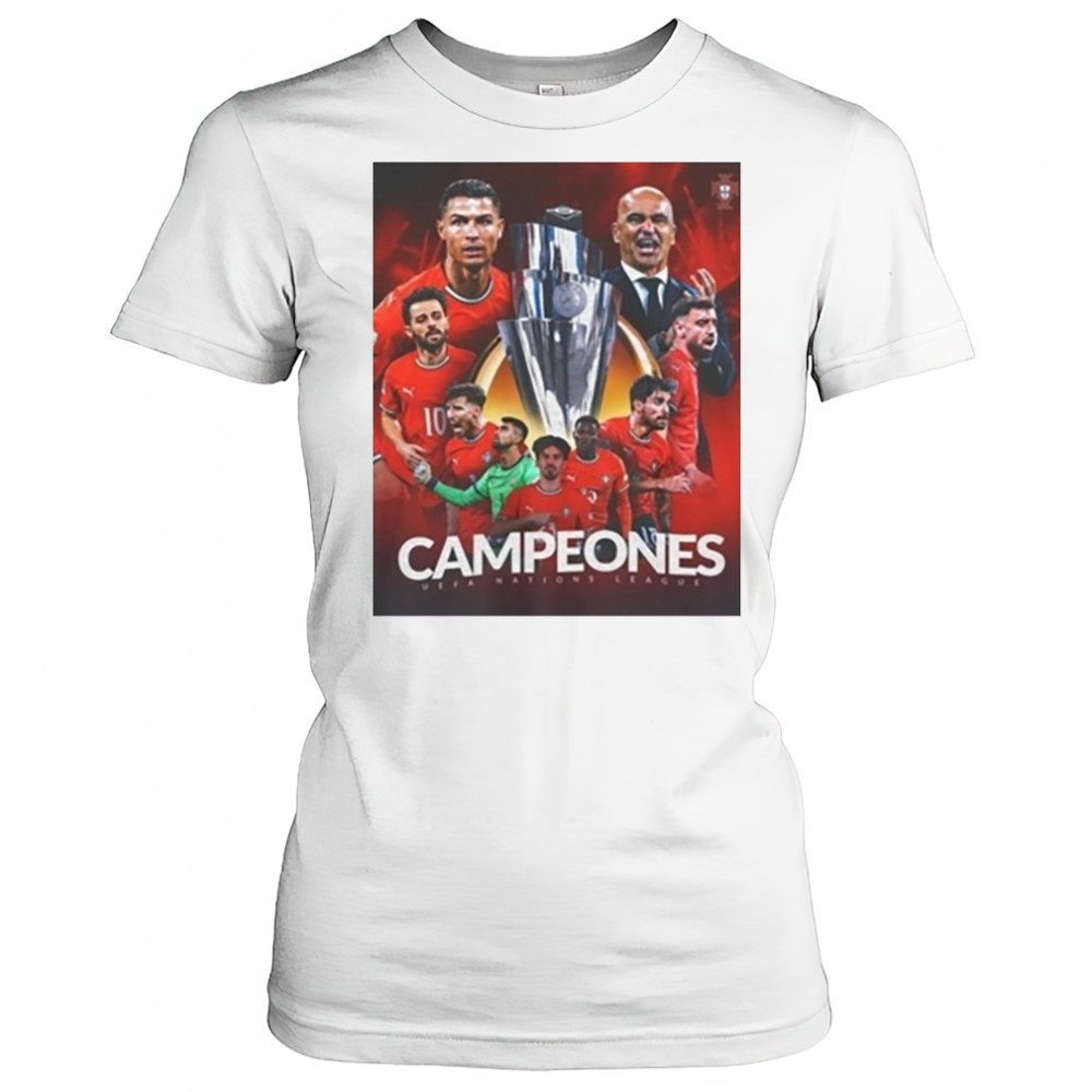 Cristiano Ronaldo Portugal Uefa Nations League 2025 Shirt Women's T-shirt