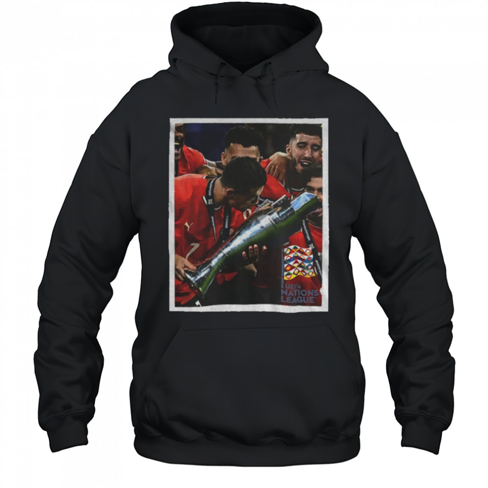 Cristiano Ronaldo UEFA Nations League Champions Victory shirt Hoodie