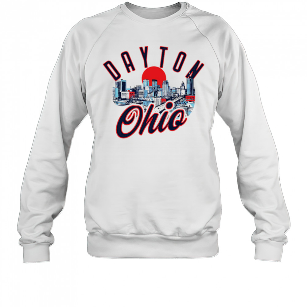 Dayton Ohio Skyline sunset shirt Sweatshirt