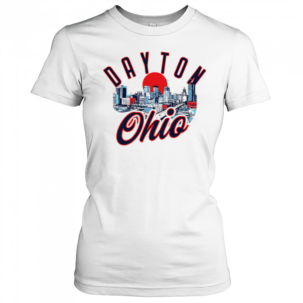 Dayton Ohio Skyline sunset shirt Women's T-shirt