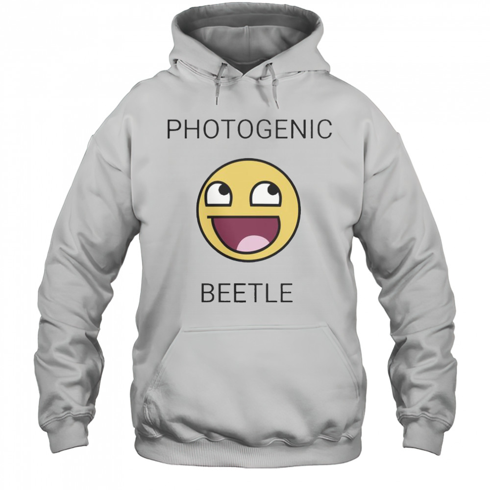 Face Smiley Meme Photogenic Beetle T-Shirt Hoodie
