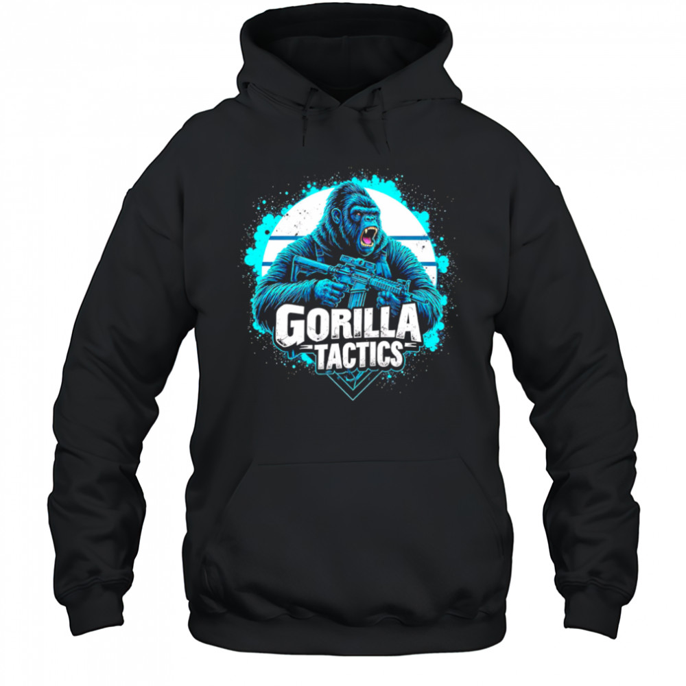 Gorilla Tactics gun shirt Hoodie