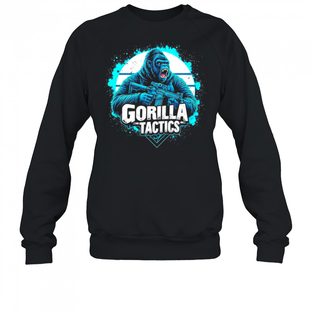 Gorilla Tactics gun shirt Sweatshirt