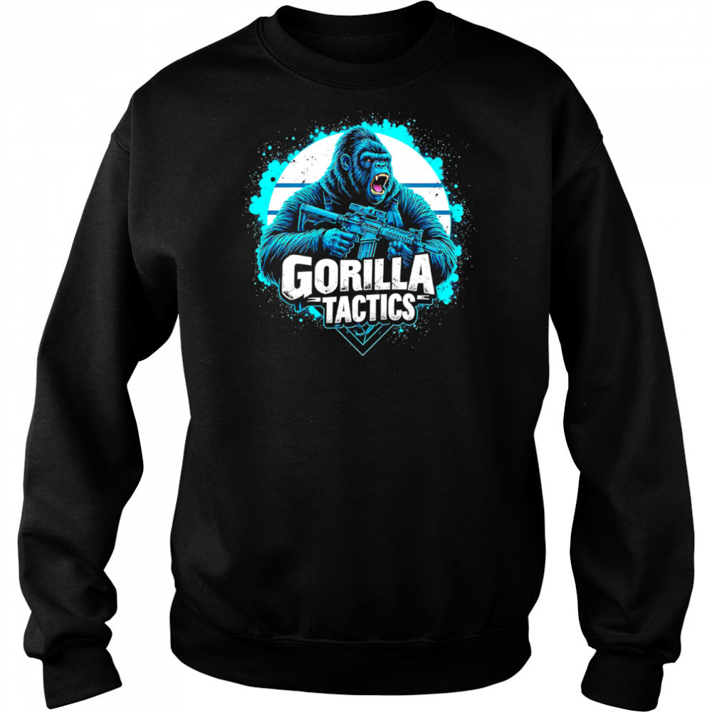 Gorilla Tactics gun shirt Hoodie