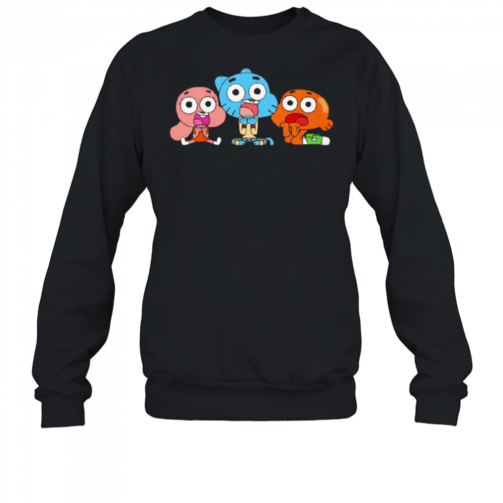 Gumball Darwin Anais cartoon shirt Sweatshirt