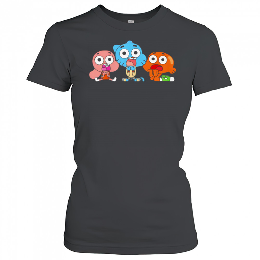 Gumball Darwin Anais cartoon shirt Women's T-shirt