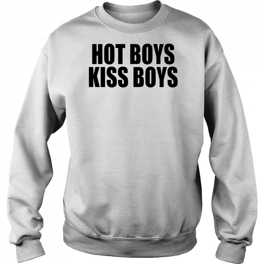 Hot Boys Kiss Boys shirt Hoodie