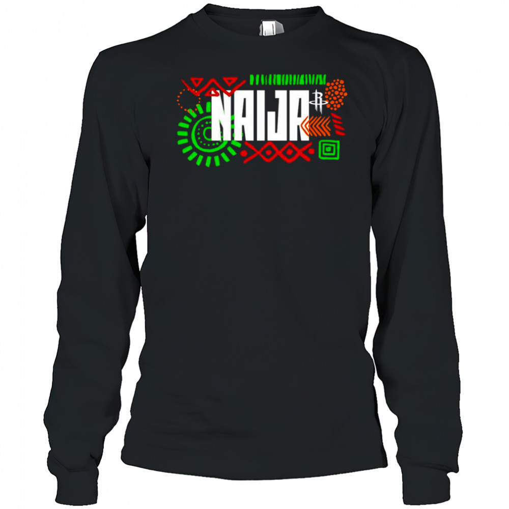Houston Rockets Naija shirt Long Sleeved