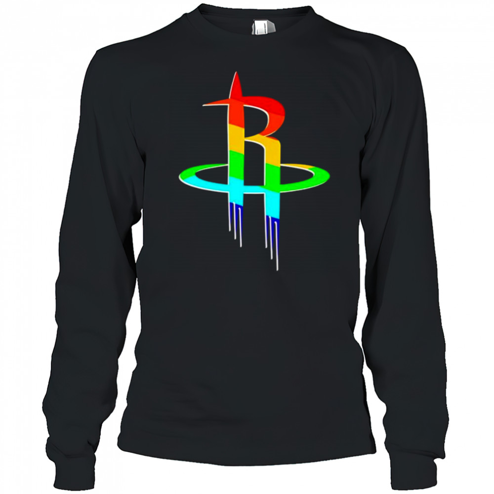 Houston Rockets Pride logo shirt Long Sleeved
