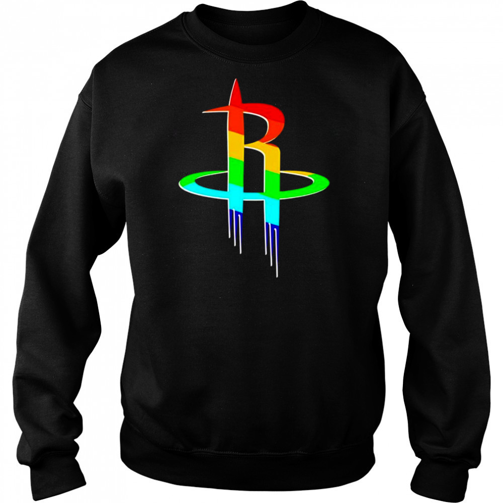Houston Rockets Pride logo shirt Hoodie