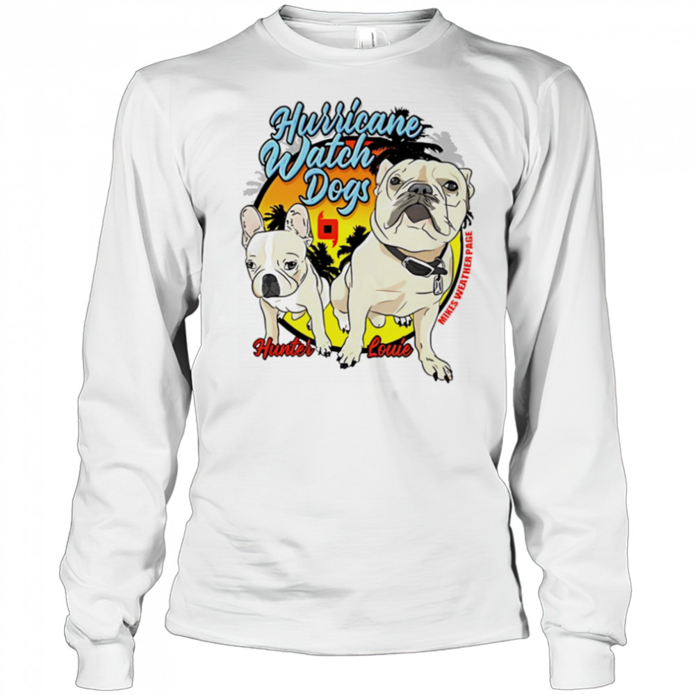 Hurricane Watch Dogs Hunter Louie shirt Long Sleeved