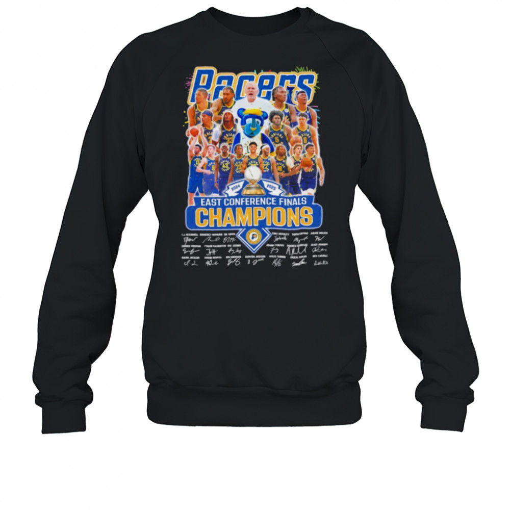 Indiana Pacers Eastern Conference Finals Champions signatures shirt Sweatshirt