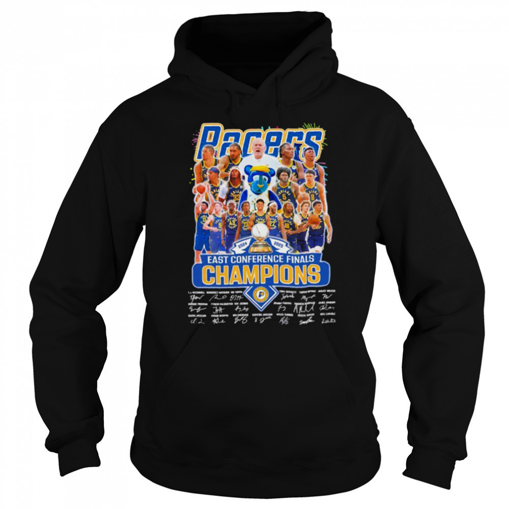 Indiana Pacers Eastern Conference Finals Champions signatures shirt Sweatshirt