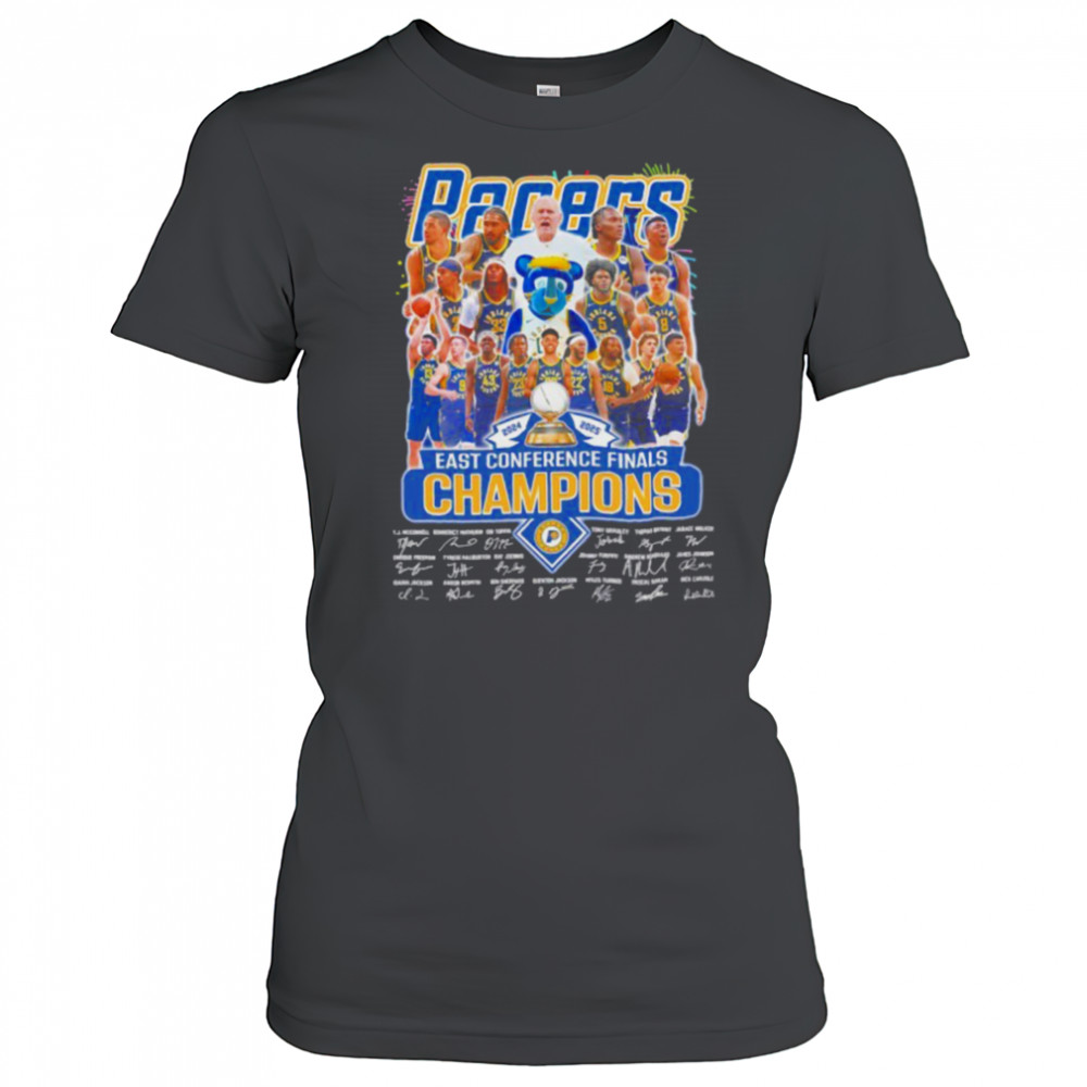 Indiana Pacers Eastern Conference Finals Champions signatures shirt Women's T-shirt