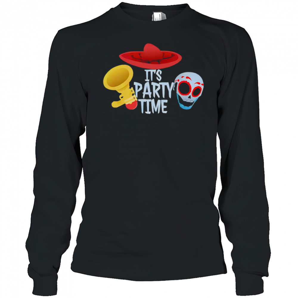 It’s Party Time horrors shirt Long Sleeved