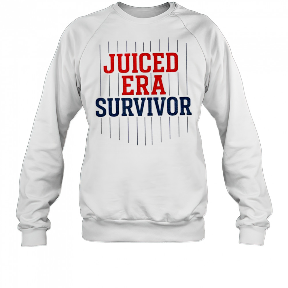 Juiced Era survivor baseball fan funny shirt Sweatshirt