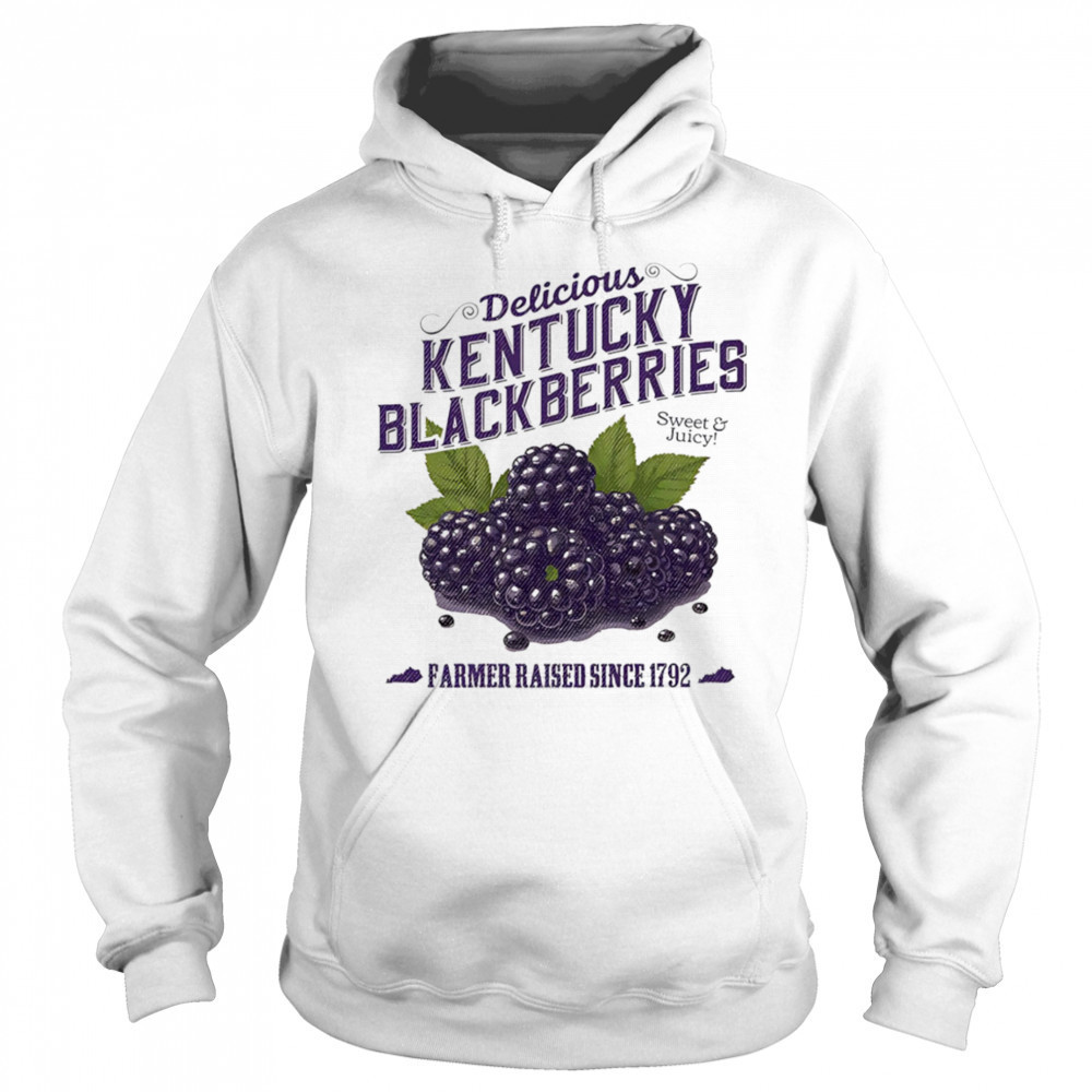 Kentucky Blackberries farmer raised since 1792 shirt Sweatshirt