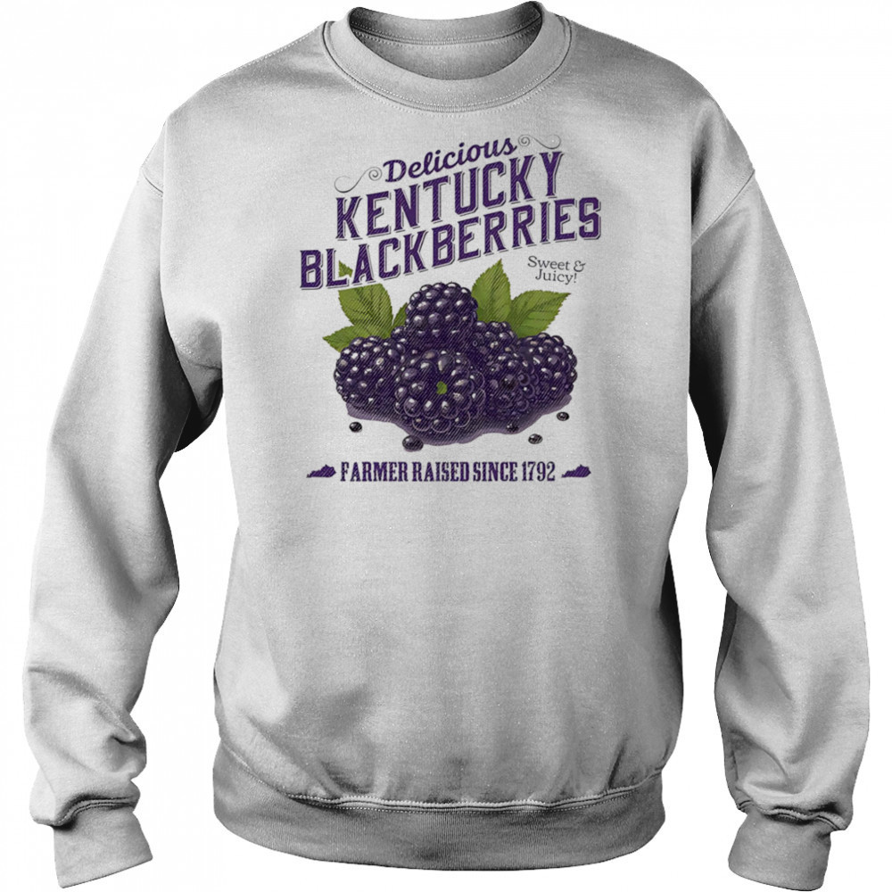 Kentucky Blackberries farmer raised since 1792 shirt Hoodie