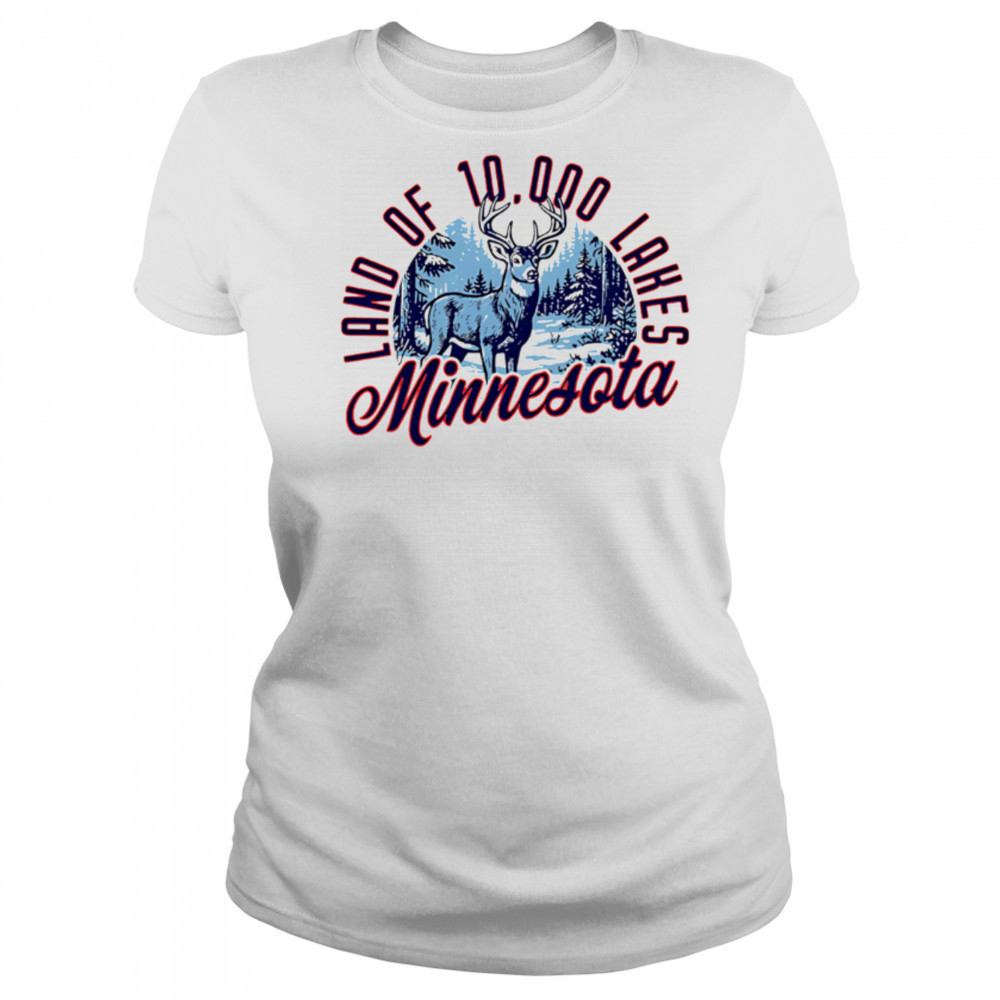 Land Of 10000 Lakes Minnesota Sunset shirt Women's T-shirt