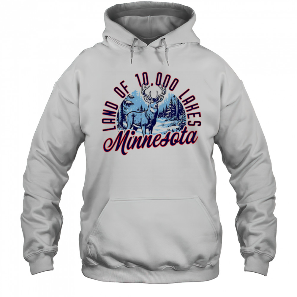 Land Of 10000 Lakes Minnesota Sunset shirt Hoodie